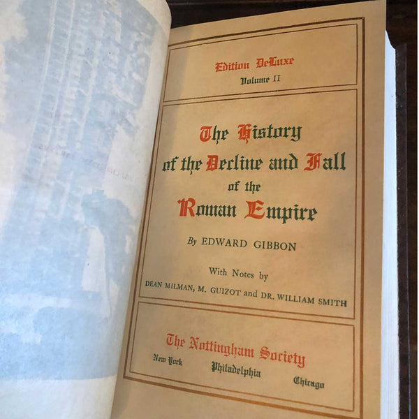Book: The History of the Decline and Fall of the Roman Empire, Vol. II by Edward Gibbon