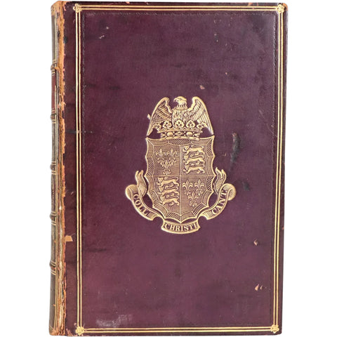 Leather Book: The Poetical Works of Samuel Taylor Coleridge by James Dykes Campbell