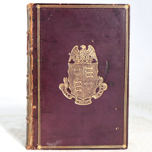 Leather Book: The Poetical Works of Samuel Taylor Coleridge by James Dykes Campbell