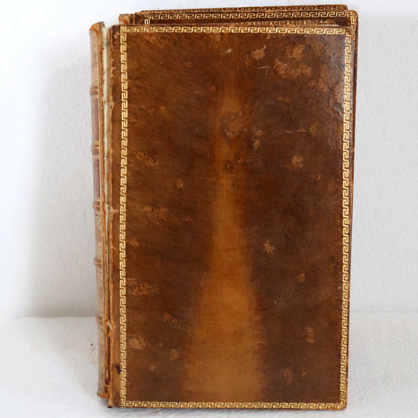 Set of Two Leather Books: The Orlando Furioso by Ludovico Ariosto