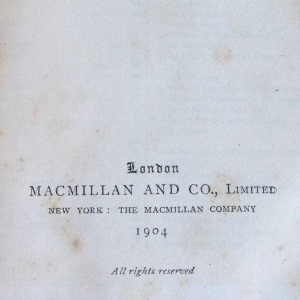 Leather Book: The Works of Lord Tennyson Poet Laureate