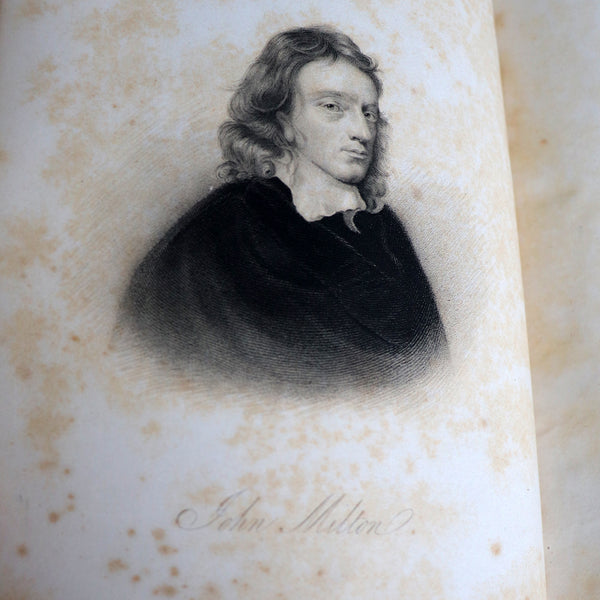 Leather Book: The Poetical Works of John Milton
