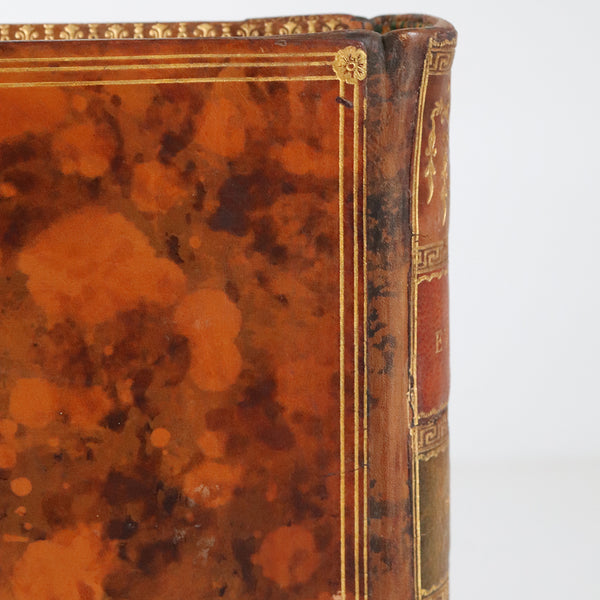 English Riviere & Son Leather Bound Book: Evelina by Fanny Burney