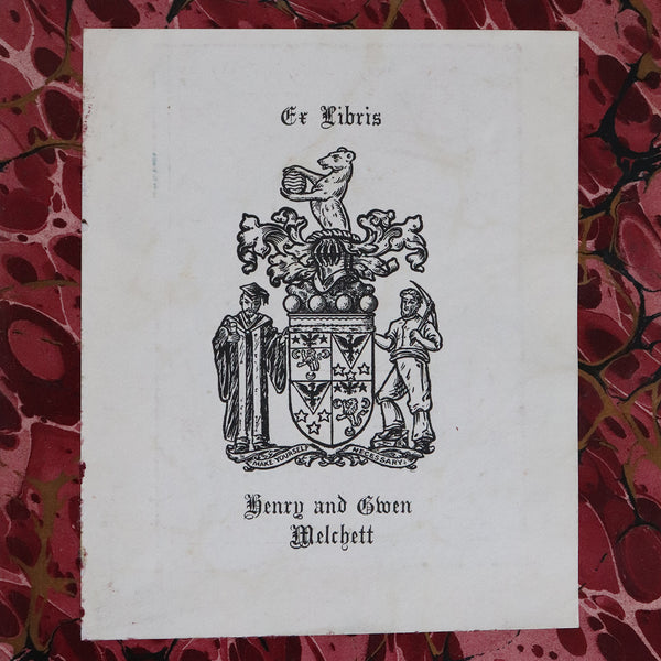 Set of Four Books: The Poetical Works of John Keats, Ex. Henry & Gwen Melchett Library