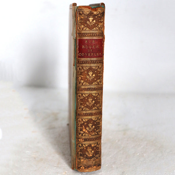 Leather Book: Sir Roger de Coverley by the Spectator by Joseph Addison et al.