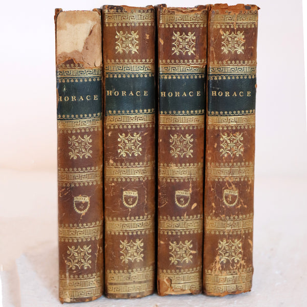 Set of Four Books: Poetical Translation of the Works of Horace by Philip Francis