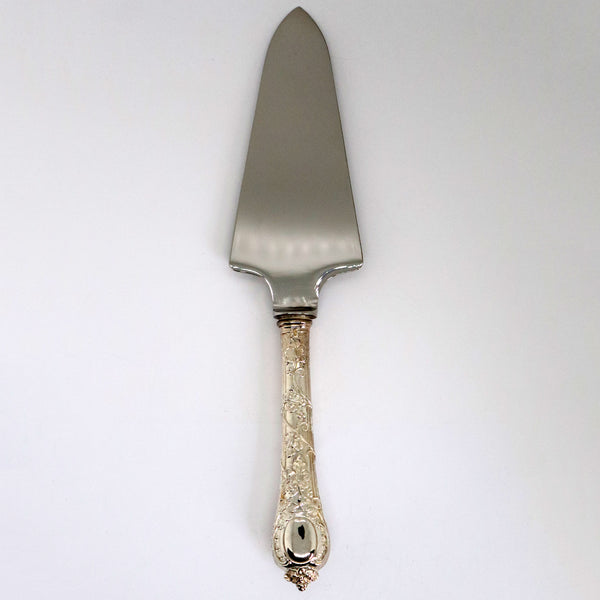 French Odiot Demidoff .950 Sterling Silver and Stainless Steel Cake Server Knife [1 available]