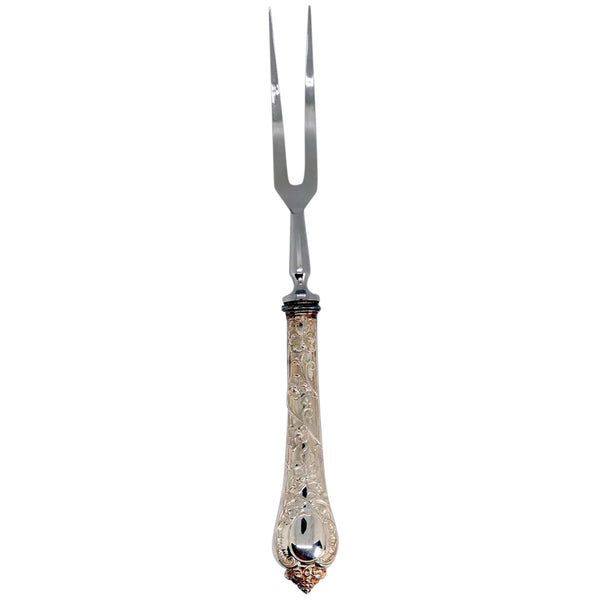 French Odiot Demidoff .950 Sterling Silver Carving Fork