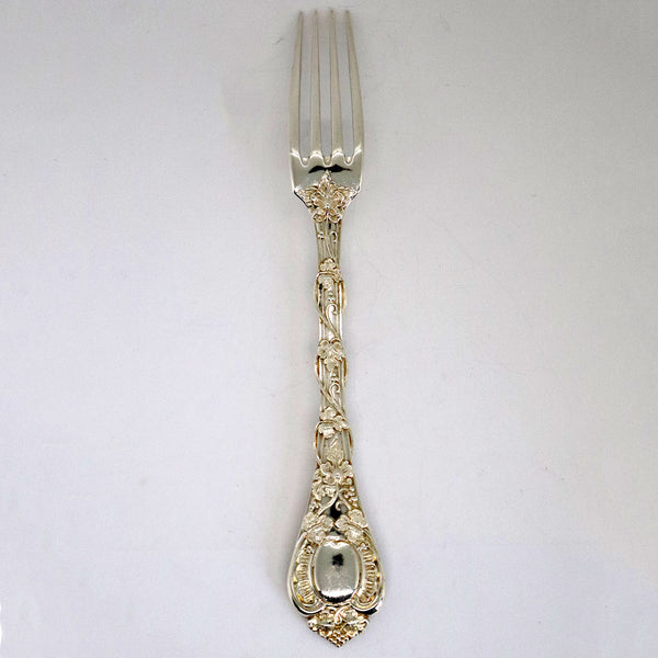 French Odiot Demidoff .950 Sterling Silver Salad/Dessert Fork [68 available]