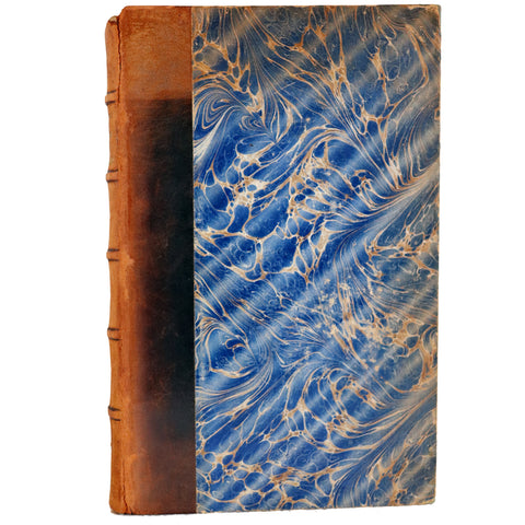 French Leather Book: Grandeurs et Misères d'une Victoire by Georges Clemenceau