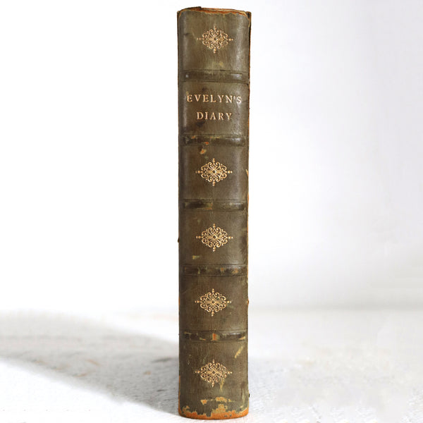 Leather Book: Memoirs of John Evelyn Esq. F.R.S. His Diary by William Bray