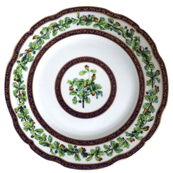 French Puiforcat Porcelain Chene Royal Bread and Butter Plate (6.25 inch) (24 available)