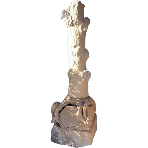 American Stone Faux Bois Tree Model Garden Sculpture