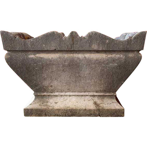 French Bourguignon Stone Garden Jardiniere