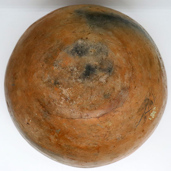 Native American Santo Domingo Polychrome Pottery Dough Bowl