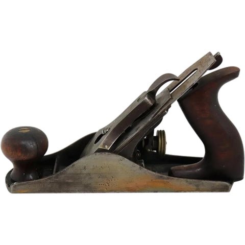 American Stanley Bailey Rosewood and Metal No. 3 Hand Plane Woodworking Tool