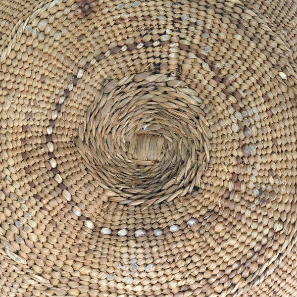 Native American California Karok/Hupa Woven Polychrome Basket