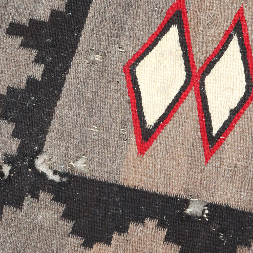 Large Native American Navajo Wool Valero Star Rug