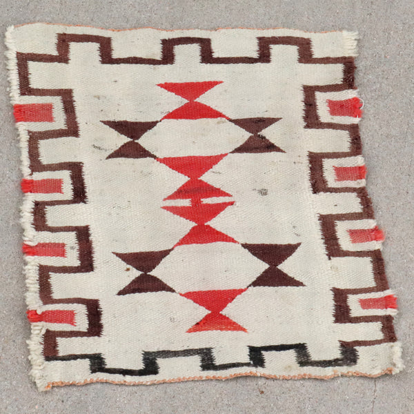 Small Vintage Native American Navajo Wool Gallup Throw / Sampler