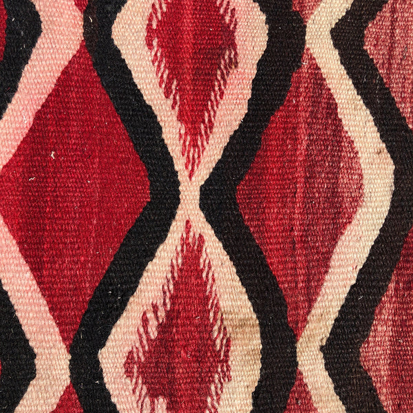 Native American Navajo Wool Geometric Saddle Blanket