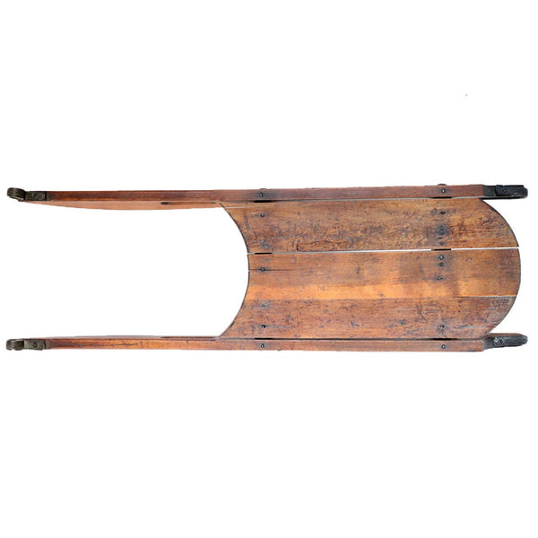 Small American New England Pine Child's Runner Winter Sled