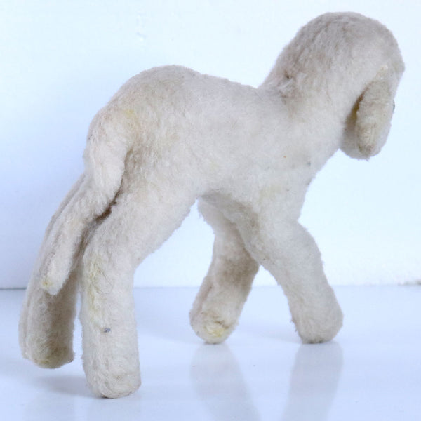 Vintage German Steiff Wool and Cotton Stuffed Lamby Toy