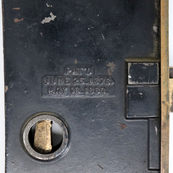 American C.H. Manufacturing Company Brass Denver Cooper Building Door Handle