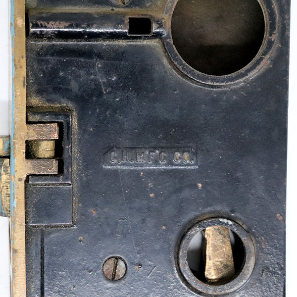 American C.H. Manufacturing Company Brass Denver Cooper Building Door Handle