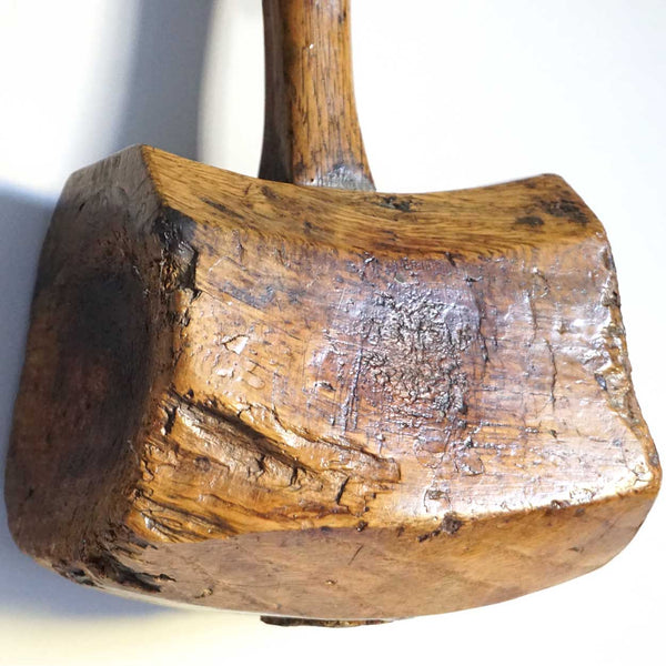 American Primitive Wooden Mallet Woodworking Tool