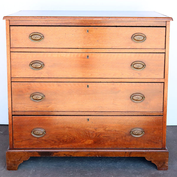 American Walnut and Southern Pine Chest of Drawers