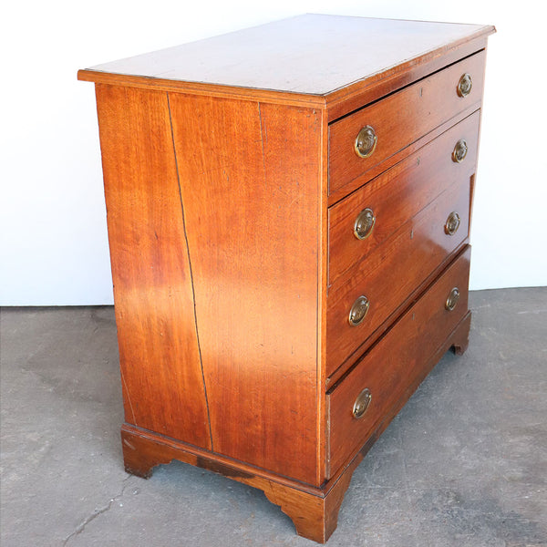 American Walnut and Southern Pine Chest of Drawers