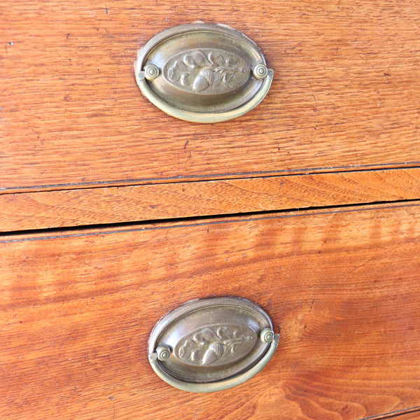 American Walnut and Southern Pine Chest of Drawers