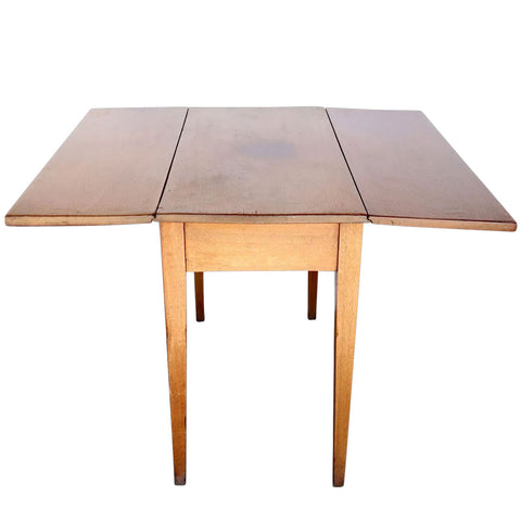 American Virginia Butternut Dropleaf Rectangular Table