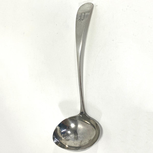 American Daniel Low Coin Silver Serving Ladle