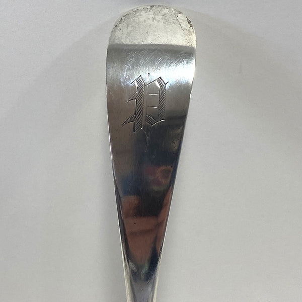 American Daniel Low Coin Silver Serving Ladle