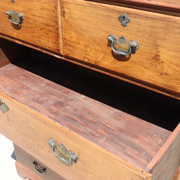 Anglo Indian Georgian Rosewood Tall Chest of Drawers