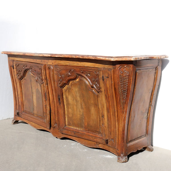 Italian Vicenza Oak / Chestnut Walnut Sideboard