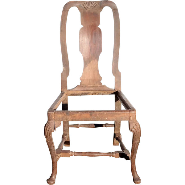 Indo-Portuguese Queen Anne Rosewood Side Chair