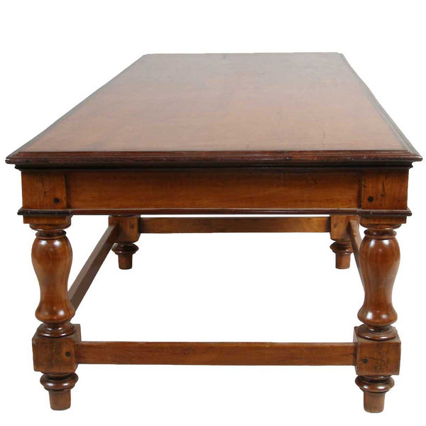 Large Anglo Indian Rosewood and Satinwood Bench/Low Table