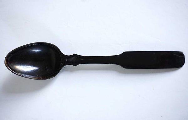 Large Horn Fiddle Pattern Spoon
