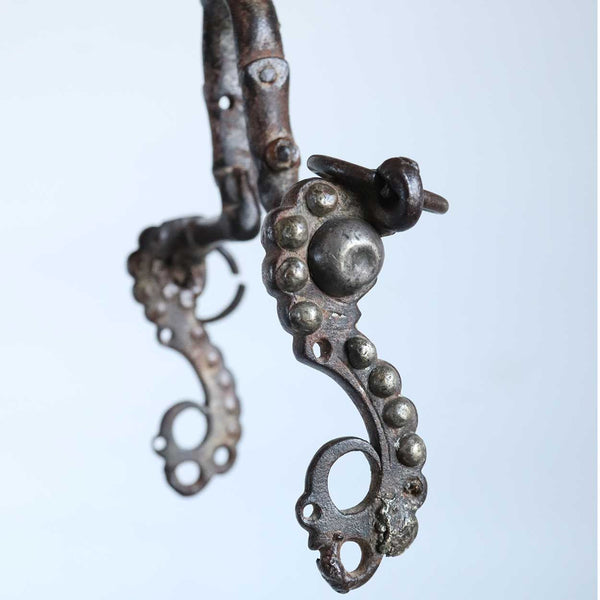 Mexican Spanish Colonial Wrought Iron Horse Bridle Bit