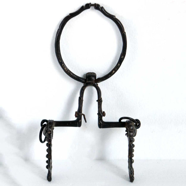 Mexican Spanish Colonial Wrought Iron Horse Bridle Bit