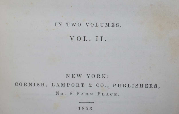 Set of Two Books: My Consulship, Volume I and II by Charles Edwards Lester