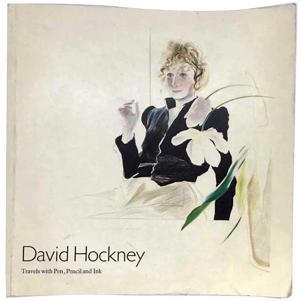 Vintage Art History Book: David Hockney - Travels with Pen, Pencil and Ink