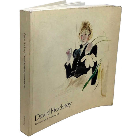 Vintage Art History Book: David Hockney - Travels with Pen, Pencil and Ink