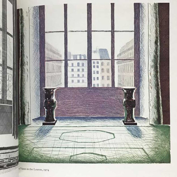 Vintage Art History Book: David Hockney - Travels with Pen, Pencil and Ink