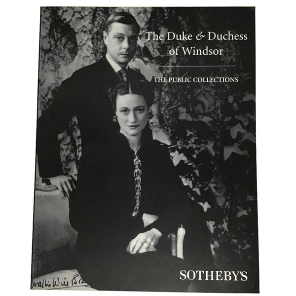 Boxed Set Three-Volume Sotheby's Auction Catalog: The Duke & Duchess of Windsor