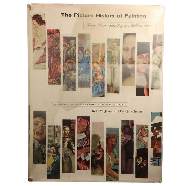 Vintage Art History Book: The Picture History of Painting by H.W. Janson and Dora Jane Janson