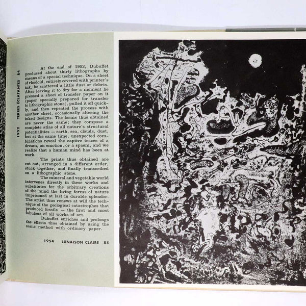 Vintage Art History Book: The Drawings of Jean Dubuffet by Daniel Cordier