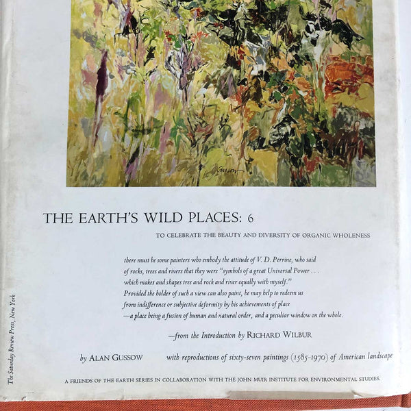 Vintage Art Book: A Sense of Place, The Artist and the American Land by Alan Gussow